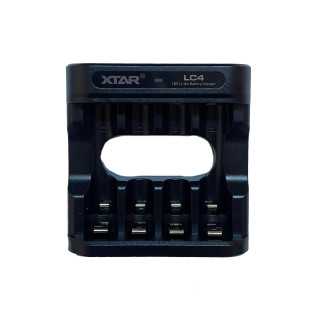 Incarcator 4 acumulatori XTAR LC4 KT 1.5V Li-ion Battery Charger conector USB type C (637)