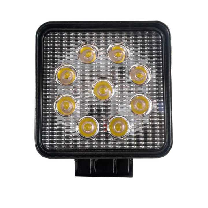Proiector LED Auto Off Road 27W 9SMD 2000lm 12-32V 126x107x55mm CLL011 Carguard