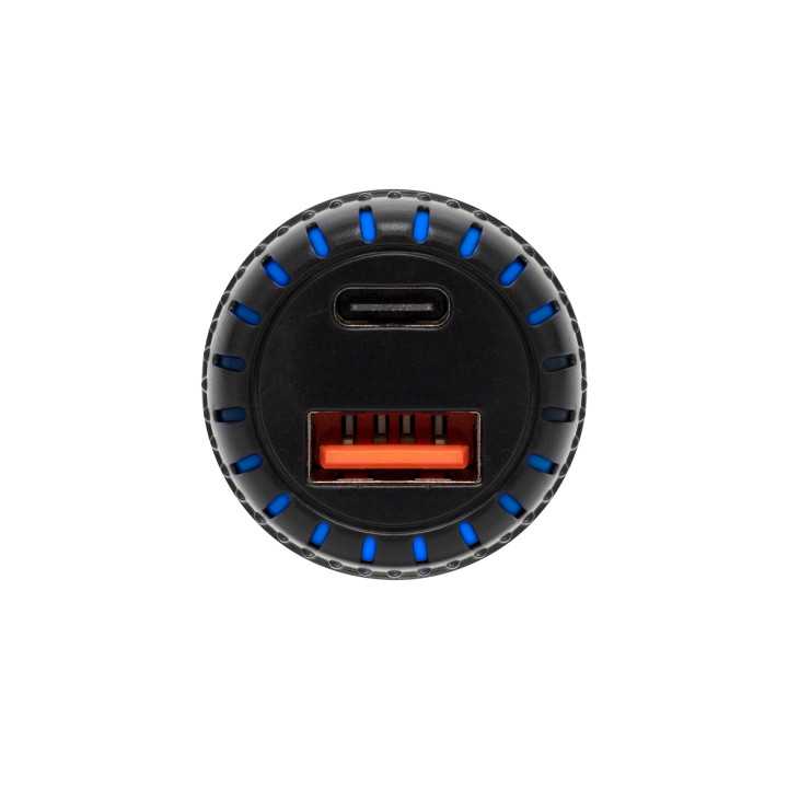 Incarcator bricheta auto 12/24V USB-A USB-C 5V/3.4A 17W SAU34AC SAL