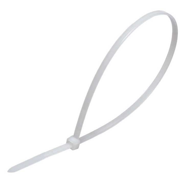 Bride 2.5x100mm plastic transparente pentru cabluri interior/exterior 100buc CELO 125100CCT