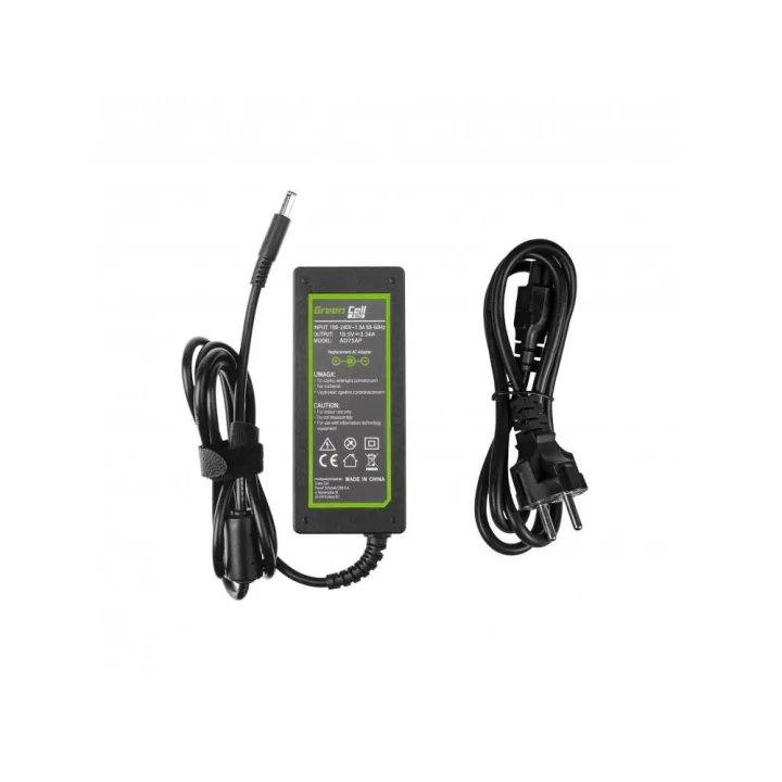 Incarcator laptop Dell Inspiron 15 /3543 /3558 /3559 /5552 /5558 19.5V 3.34A 65W mufa 4.5x3.0mm AD75AP Green Cell