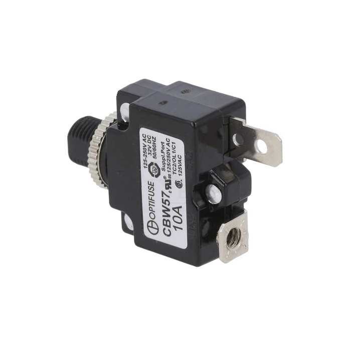 Siguranta termica 10A Imax1kA 125V 250V 32VDC 50VDC OPTIFUSE CBW57-EL4-10A