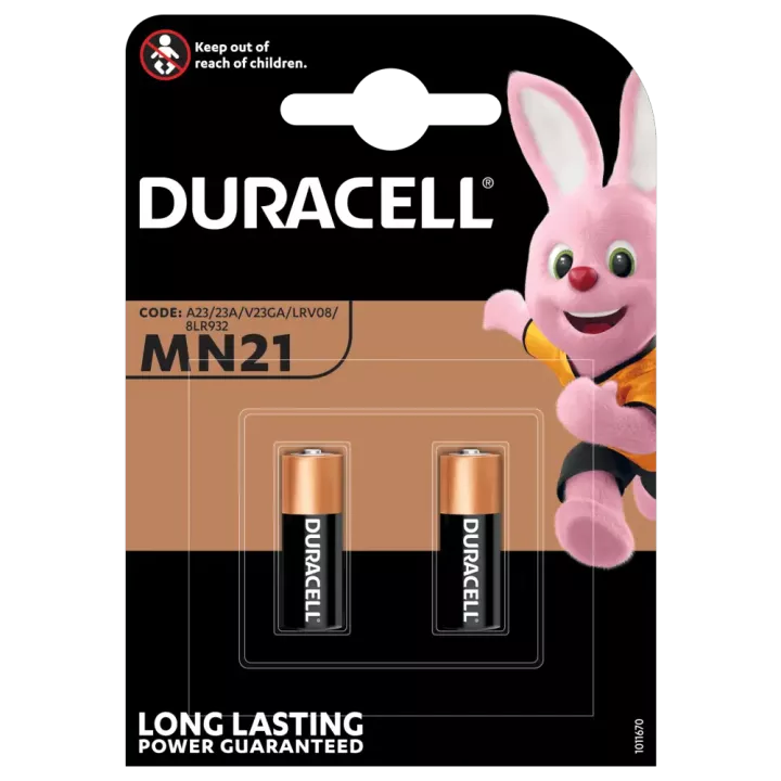 Baterii alcaline 12V Duracell MN21 V23GA LR23 2buc
