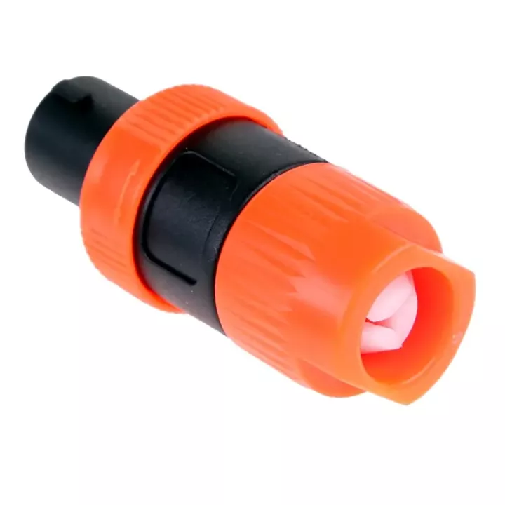 Mufa audio Speakon tata fir 4 contacte cu inel de blocare