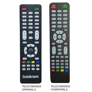 Telecomanda inlocuitoare TV DenisNetwork compatibil cu originalul cod ER1672 /MFY1662 (567)