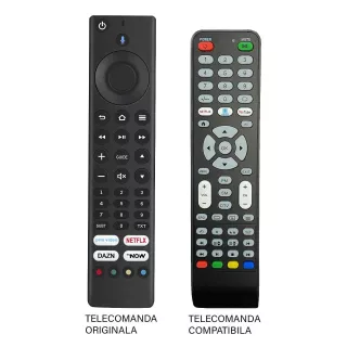 Telecomanda inlocuitoare TV Grundig ALD187R-4 compatibil cu originalul cod ER9564 (564)