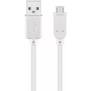 Cablu USB 2.0 A tata - micro USB 2.0 B tata 3m Goobay 96194