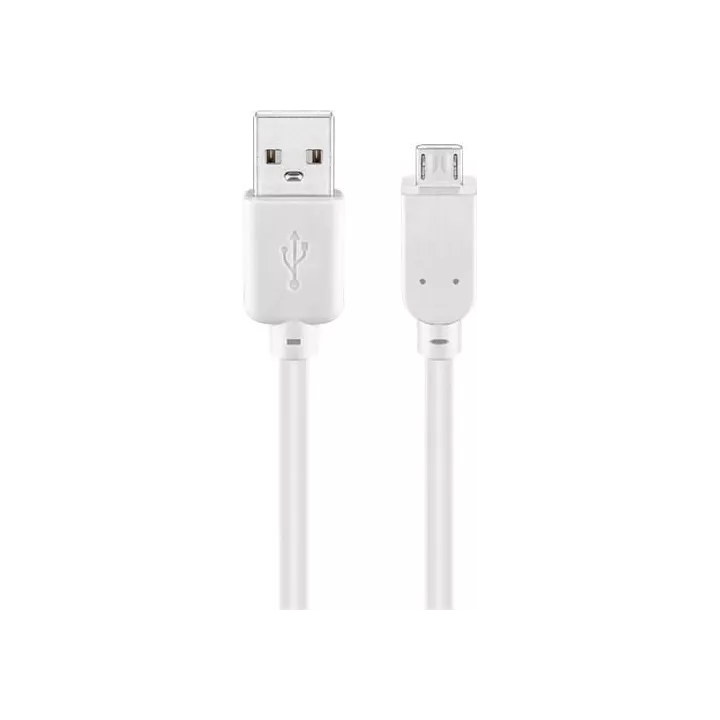 Cablu USB 2.0 A tata - micro USB 2.0 B tata 3m Goobay 96194