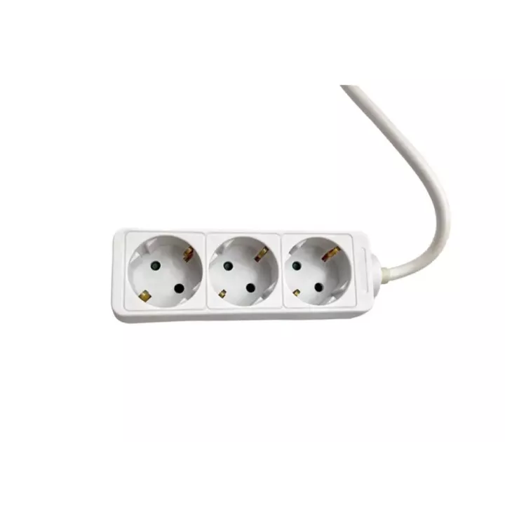 Prelungitor Well 3 prize 3m cablu 3x1.5mmp 16A 3500W alb EXTS-3S3M/04-WL
