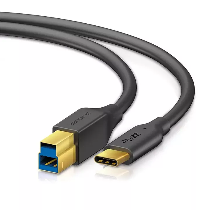 Cablu USB 3.0 SENTIVUS tata B - tata USB-C 1m SE-U302-100