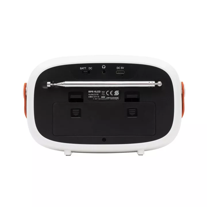 Radio AM-FM portabil Digital LCD ceas desteptator SAL RPR4LCD