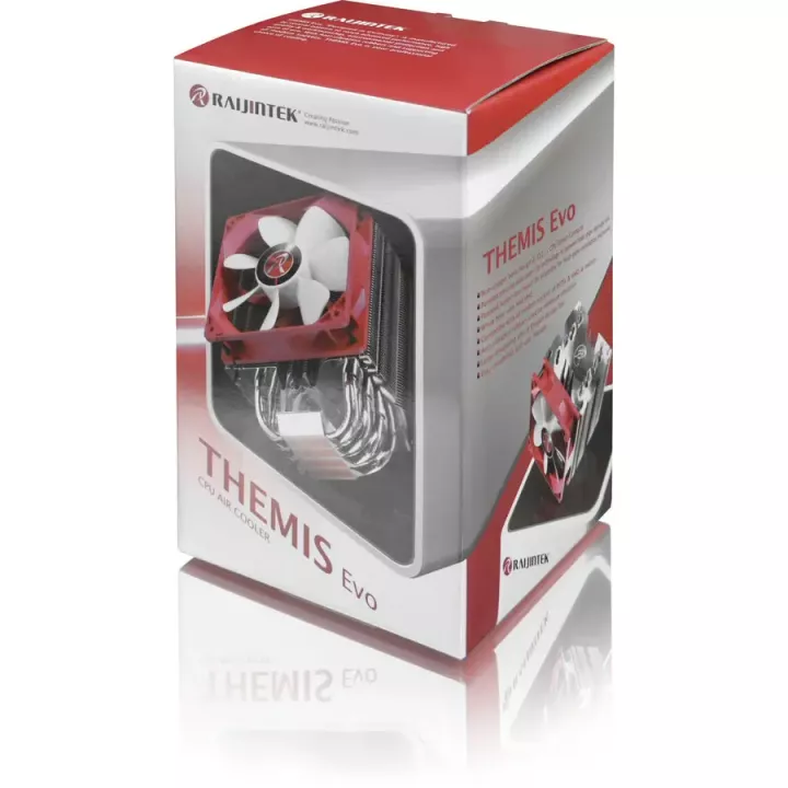 Cooler RAIJINTEK Themis Evo Professional CPU Cooler 0P105245 AMD/ INTEL 1000-1500RPM 4-pin