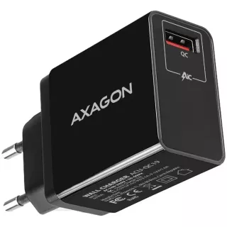 Incarcator retea AXAGON ACU-QC19 1x USB A QC3.0 /AFC /FCP /SMART 19W negru
