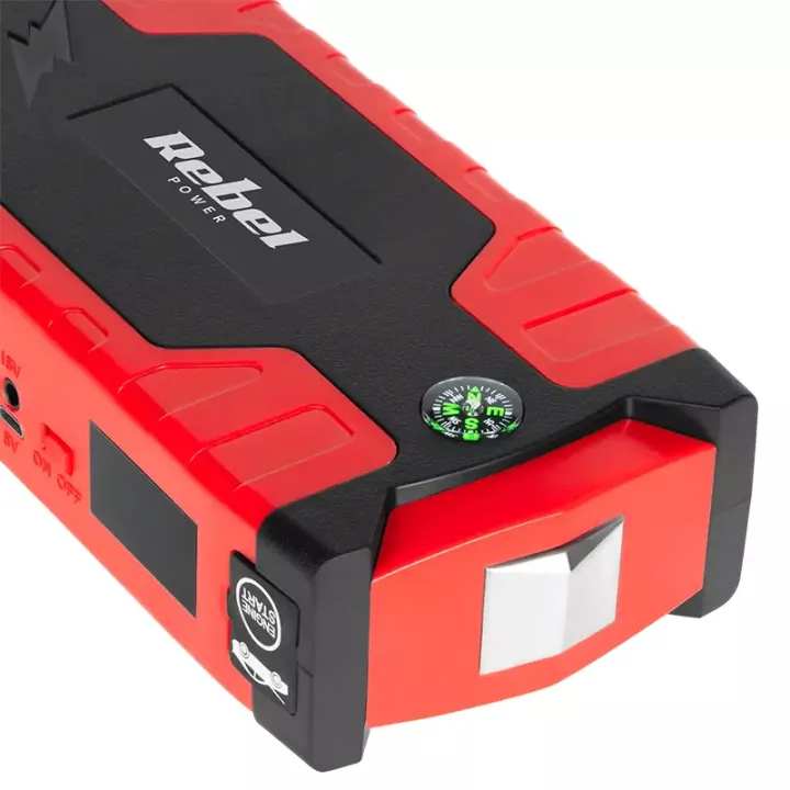 Jump Starter 10000mAh Rebel + Power Bank si Compresor auto URZ0967