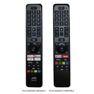 Telecomanda inlocuitoare compatibila TV JVC Horizon RM-C3605 cod ER 1433-N /MFY 1432 (376-1)