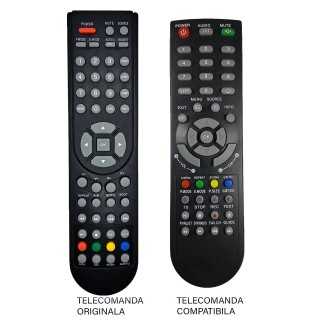 Telecomanda inlocuitoare compatibila TV HYUNDAI 22HY5500 cod ER 249 /MFY 239 (75-1)