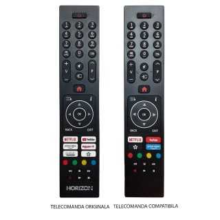 Telecomanda inlocuitoare compatibila TV Horizon 32HL6330F/B cod ER 1433-N /MFY 1423 (337-1)