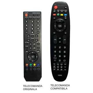 Telecomanda inlocuitoare compatibila TV Axen AX022LS-T2 cod ER 1496 /MFY 1486 (23-1)