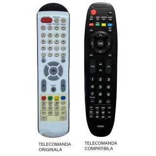 Telecomanda inlocuitoare compatibila TV Axen AX022LI cod ER 1496 /MFY 1486 (23-3)