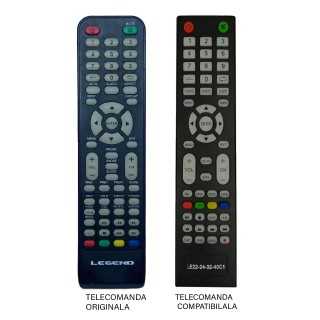 Telecomanda inlocuitoare compatibila TV Legend EE-T40 LE22-24-32-40C1 cod ER 592 /MFY 582 (253-1)