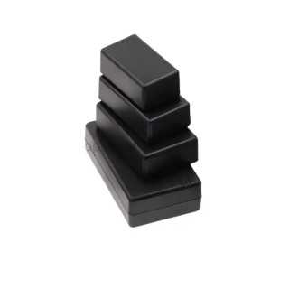 Cutie cu auto-inchidere 108x66x26 mm negru pentru montaje electronice