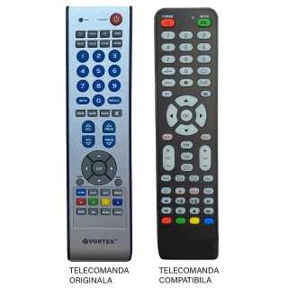 Telecomanda inlocuitoare compatibila TV VORTEX LCD4230 cod ER 9475 MFY 1006 (475)