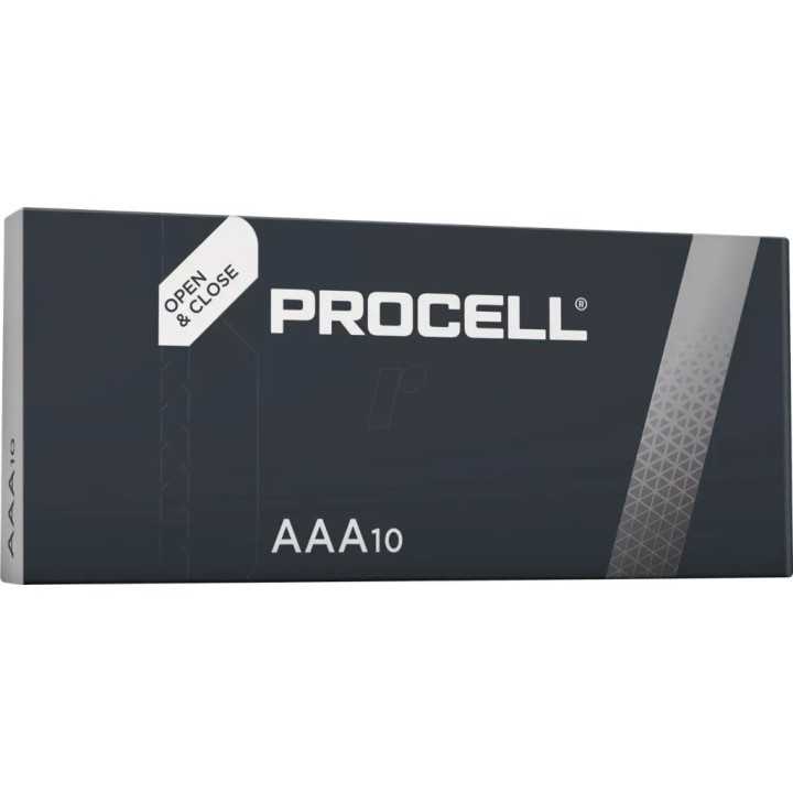 Set baterii alkaline Duracell ProCell AAA LR03 1.5V MN2400 10buc