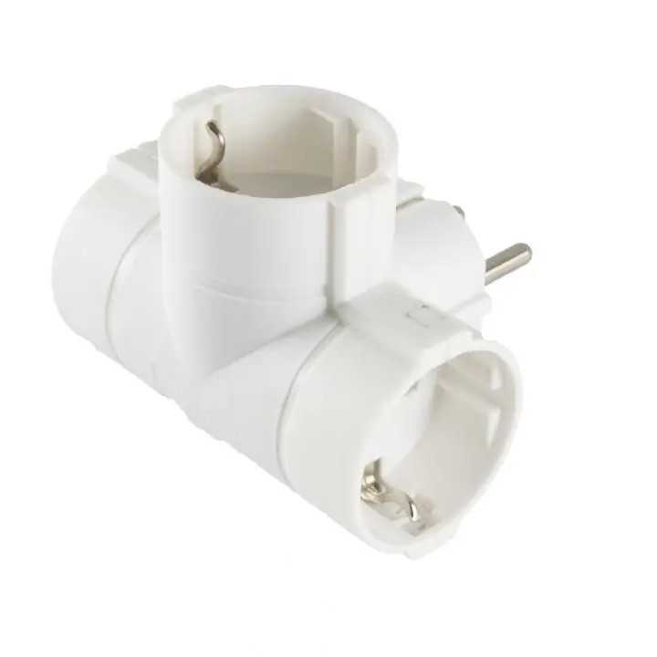Distribuitor tip T 3x schuko socluri 250V 16A 3680W TPF-36 Home
