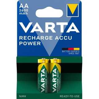 Set acumulatori Varta R6 AA 2600mAh Ready2Use 2buc
