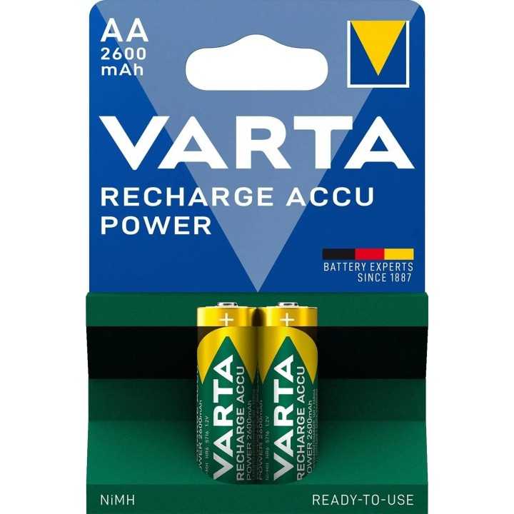 Set acumulatori Varta R6 AA 2600mAh Ready2Use 2buc