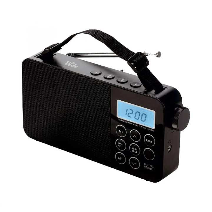 Radio portabil digital AM-FM-SW cu ecran LCD SAL RPR 3LCD