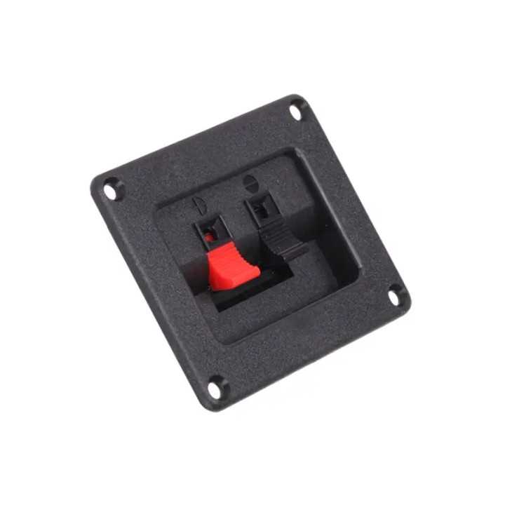 Conector dreptunghiular pentru difuzoare 2 contacte 1 difuzor montare pe panou GNI0239