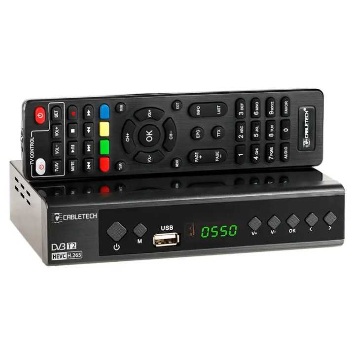 Tuner DIGITAL Terestru DVB-T2 /DVB-T /DVB-C CABLETECH URZ0336C