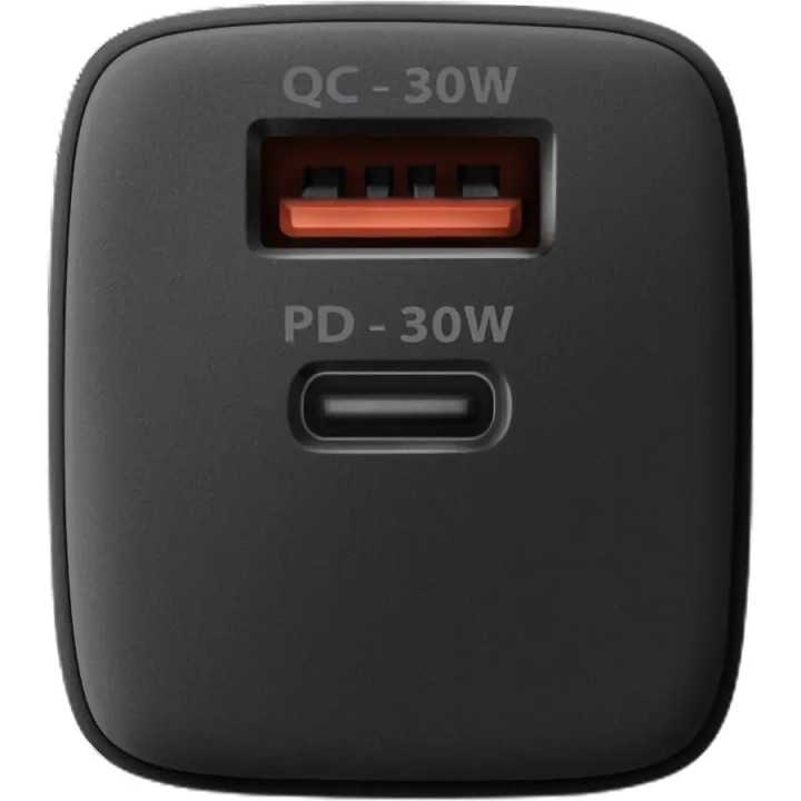 Incarcator retea AXAGON PD 3.0 QC4 + 1x USB-C 1x USB-A 30W negru ACU-PQ30