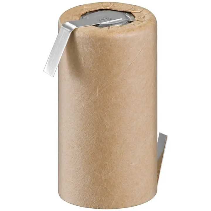 Acumulator R14 Sub-C 1500mAh 1.2V 43x23mm cu Capete de lipire in Z 72875 Goobay