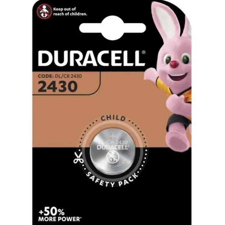Baterie buton litiu Duracell CR2430 3V 1buc/blister BAT-CR2430-BL1-DRL