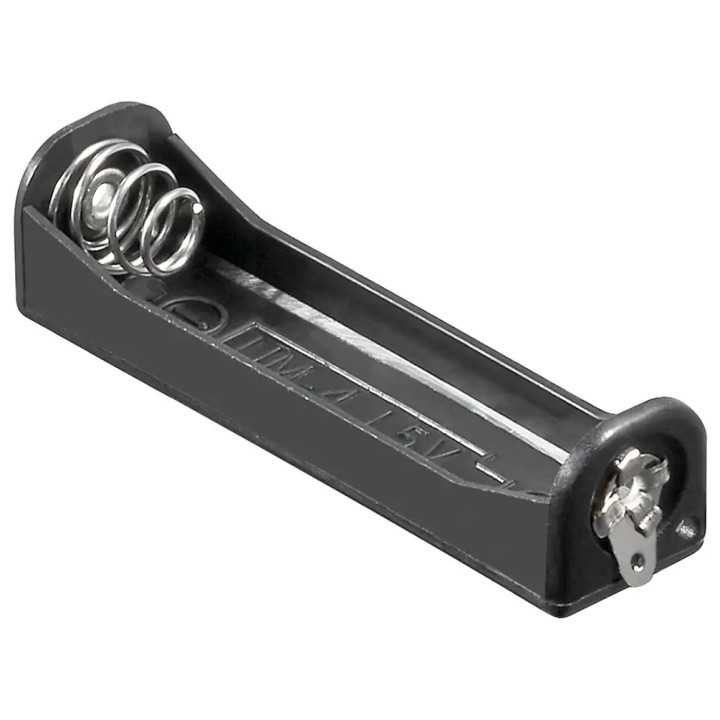 Suport baterie 1x AAA R3 cu Capete de lipire Goobay 11987