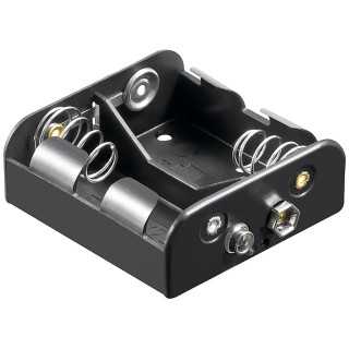 Suport baterii 2x C R14 cu mufa Tip 9V 11455 Goobay