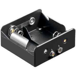 Suport baterii 2x D R20 cu Mufa Tip 9V 11452 Goobay