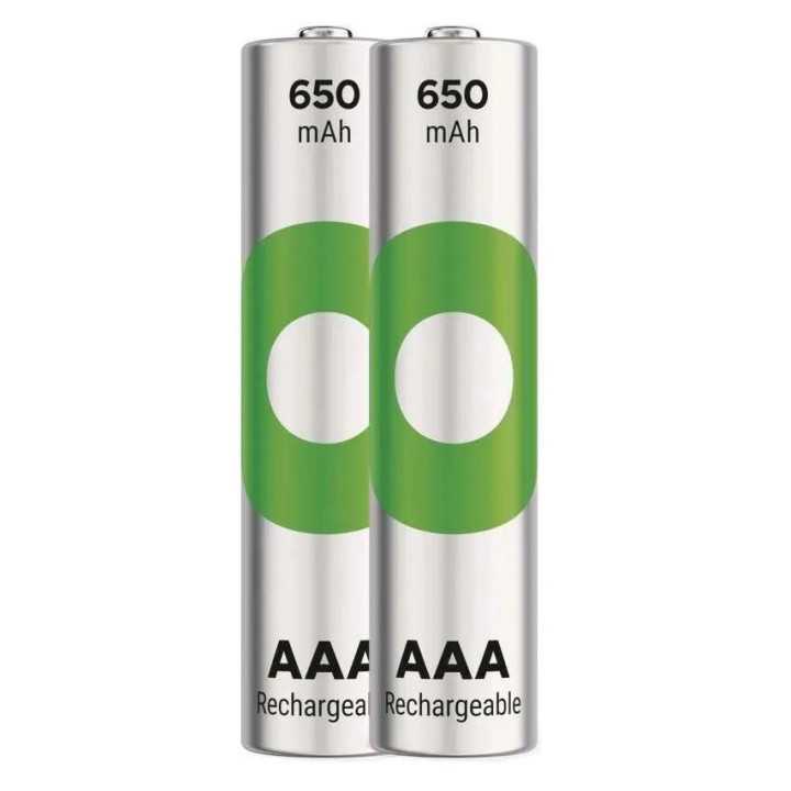 Acumulatori R3 AAA NiMH 650mAh 2buc GP ReCkyo GP65AAAHCER21-2TLB2