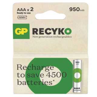 Acumulatori R3 AAA NiMH 950mAh 2buc GP ReCkyo GP100AAAHCER21-2TLB2