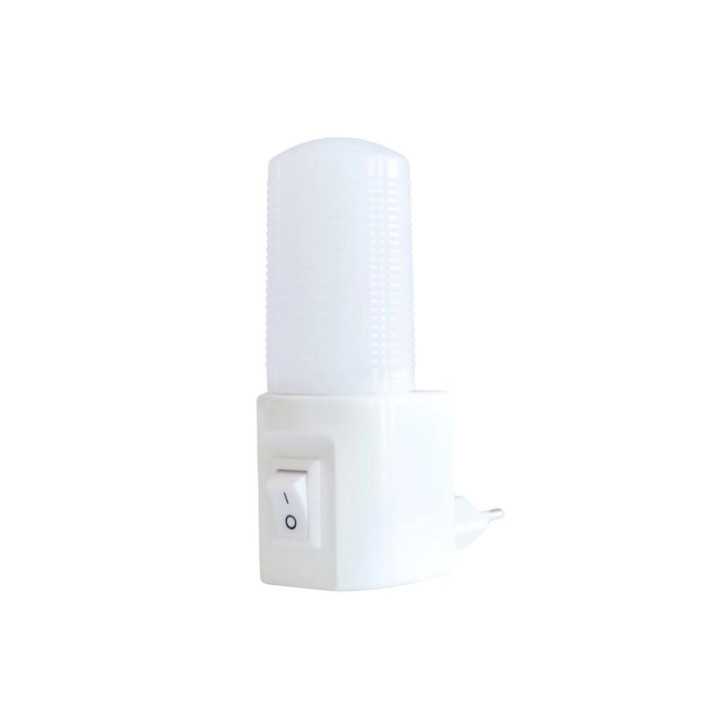 Lampa de veghe Well LEDNC-ARON-WL LED 1W 50lm 6500K cu intrerupator ON/OFF