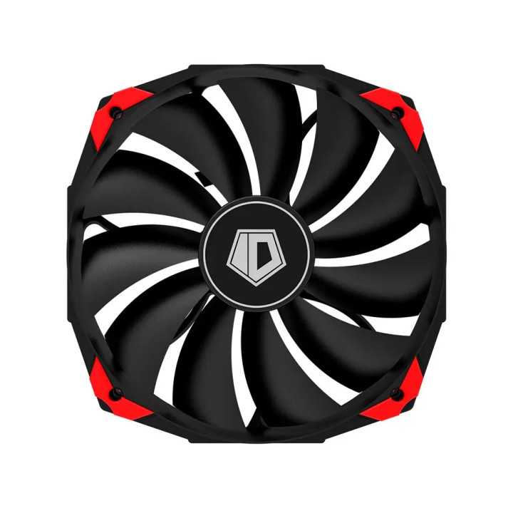 Ventilator ID-Cooling FAN-PN-26 140x140x25mm 4pin PWM 800-1600RPM negru