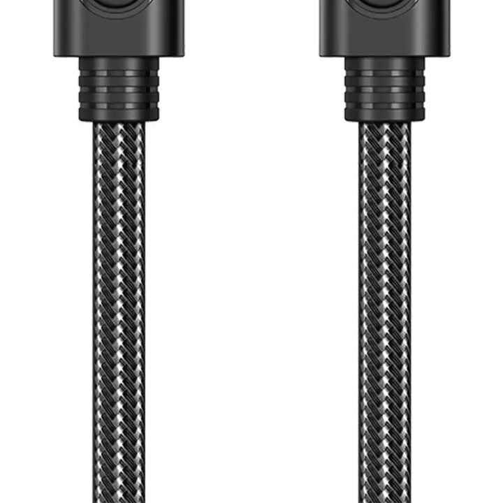 Cablu USB Orico CL32-10-BK 100W USB 3.2 Type-C 90 - USB 3.2 Type-C 1m negru textil