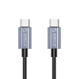 Cablu USB Orico GQA100-15-BK 100W USB Type-C - USB Type-C 1.5m negru textil