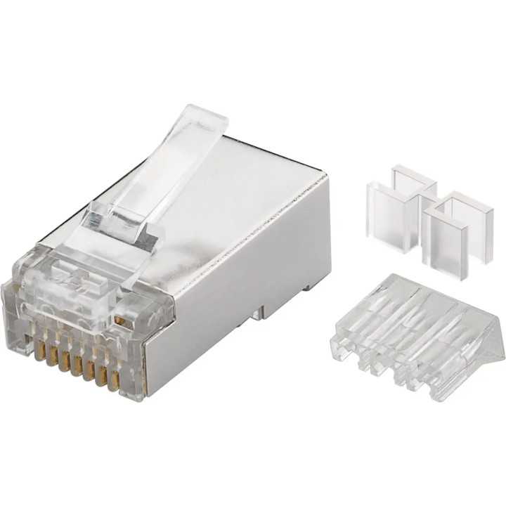 Mufa retea RJ45 pentru cablu STP CAT6 23-26AWG 1buc Goobay 72502