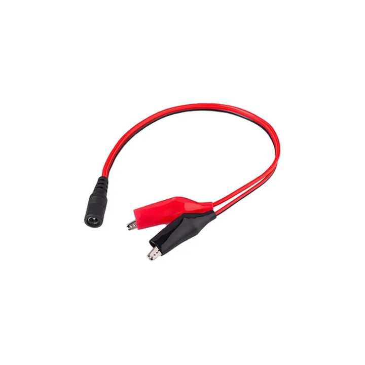 Cablu adaptor mama 5.5x2.1 mm la crocodili 15cm (548)