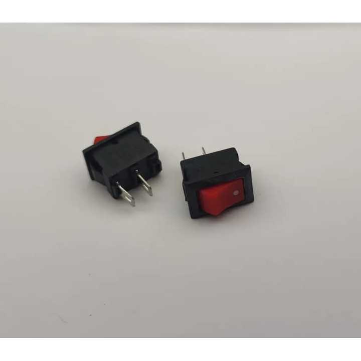 Intrerupator ON/OFF 3A /250V foarte mic dreptunghiular cu 2x contacte 13x8mm