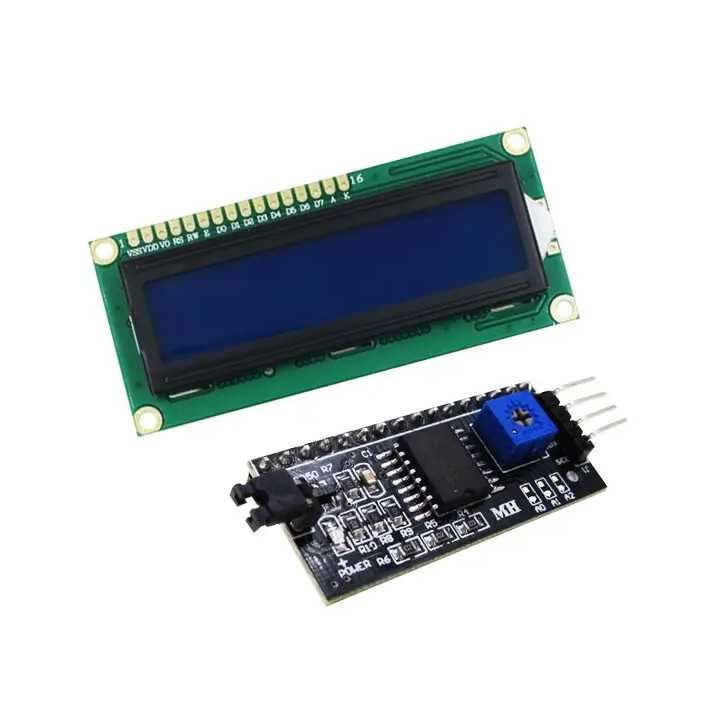 Modul NANO LCD BLUE GREEN SCREEN IIC/I2C + 1602