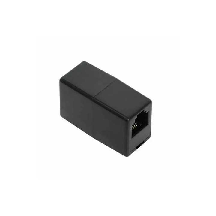 Cupla prelungire telefonica modulara RJ11 6P4C negru Well